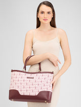 Women's Puree Faux Leather Tote Bag 16L