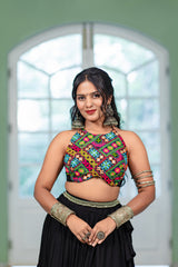 Women's Multicolor Embroidered Festive Wear Blouse