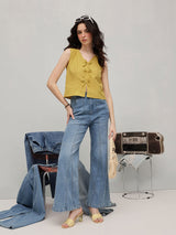 Women's Tie-Ups Cotton Top