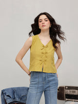 Women's Tie-Ups Cotton Top
