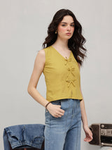 Women's Tie-Ups Cotton Top