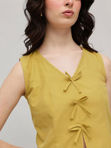 Women's Tie-Ups Cotton Top