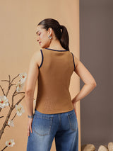 Women's Cotton Bow Top
