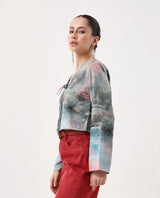Women's Multicolor Casual Full Sleeves Top