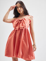 Women's Balloon Mini Dress