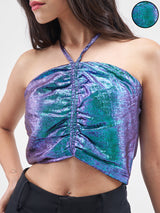 Women's Peacock Casual Jacquard Sleeveless Top