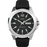 Men's Black Solid Round 46 mm Analogue Watch - TW2W42900