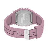 Unisex Pink Solid Square 40 mm Digital Watch - TW5M55800