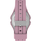 Unisex Pink Solid Square 40 mm Digital Watch - TW5M55800