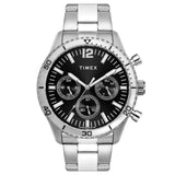Men's Silver Solid Round 43 mm Analogue Watch - TWEG22200