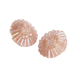 Women's Pink Crystal Beads Classy Stud Earring