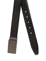 Men's Brown Casual Solid Leather Belt