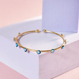 Women's Traditional Evil Eye Bangle