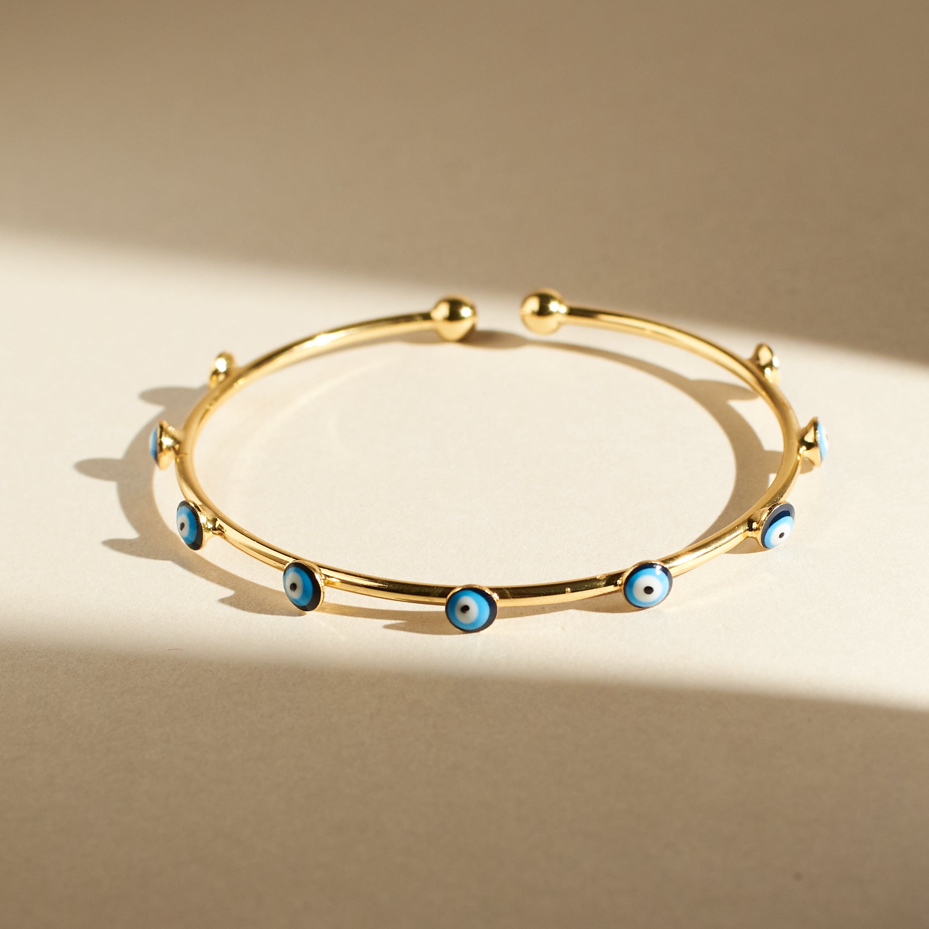 Women's Traditional Evil Eye Bangle