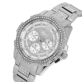Women's Silver Solid Round 39 mm Analogue Watch - U0286L1M