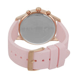 Women's Pink Solid Round 40 mm Analogue Watch - U1135L2M