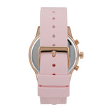 Women's Pink Solid Round 40 mm Analogue Watch - U1135L2M