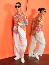 Women's Multicolor Casual Printed Regular Fit Full Sleeves Shirt