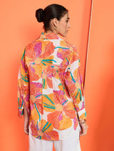 Women's Multicolor Casual Printed Regular Fit Full Sleeves Shirt