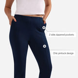 Women's Blue Formal Solid Pant