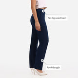 Women's Blue Formal Solid Pant