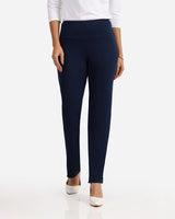 Women's Blue Solid Sports High Rise Trouser