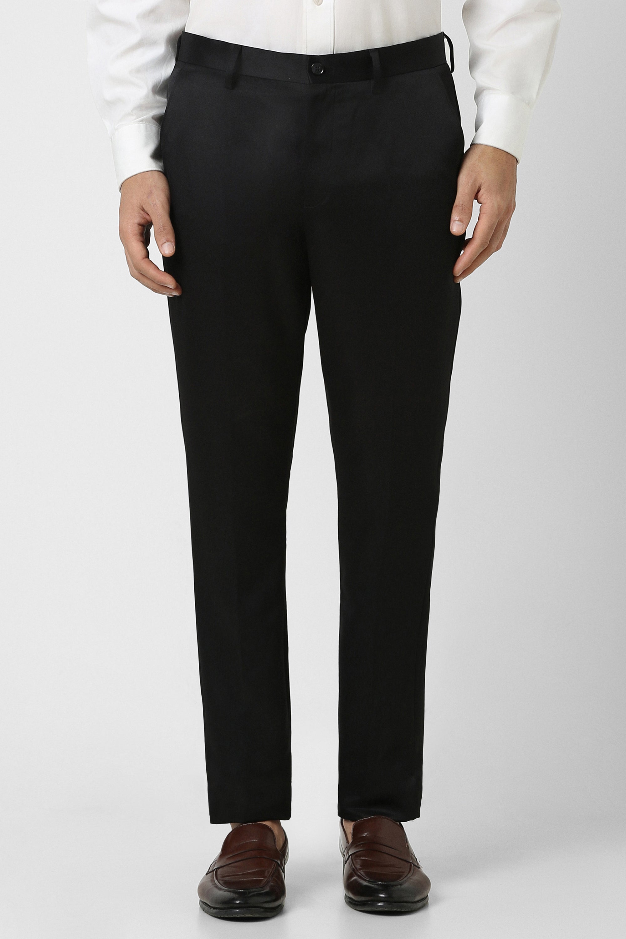 Men's Black Skinny Fit Trouser