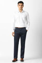 Men's Navy Slim Fit Trouser