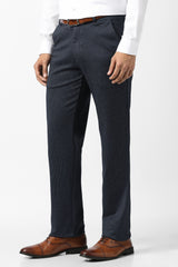 Men's Navy Slim Fit Trouser