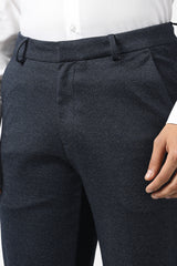 Men's Navy Slim Fit Trouser