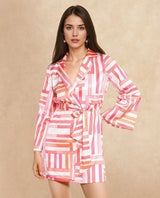 Women's Multicolor Full Sleeves Dress