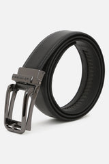 Men's Black Formal Leather Belt