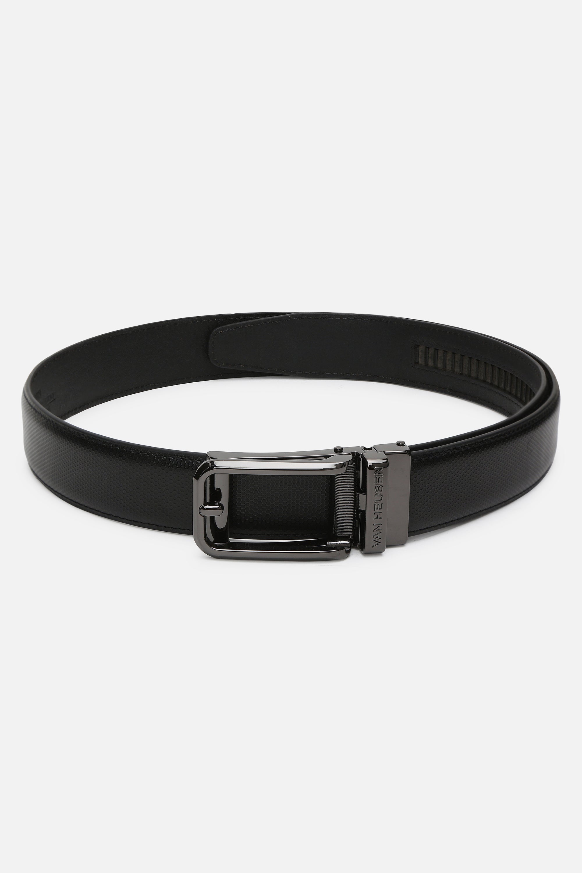 Men's Black Formal Leather Belt