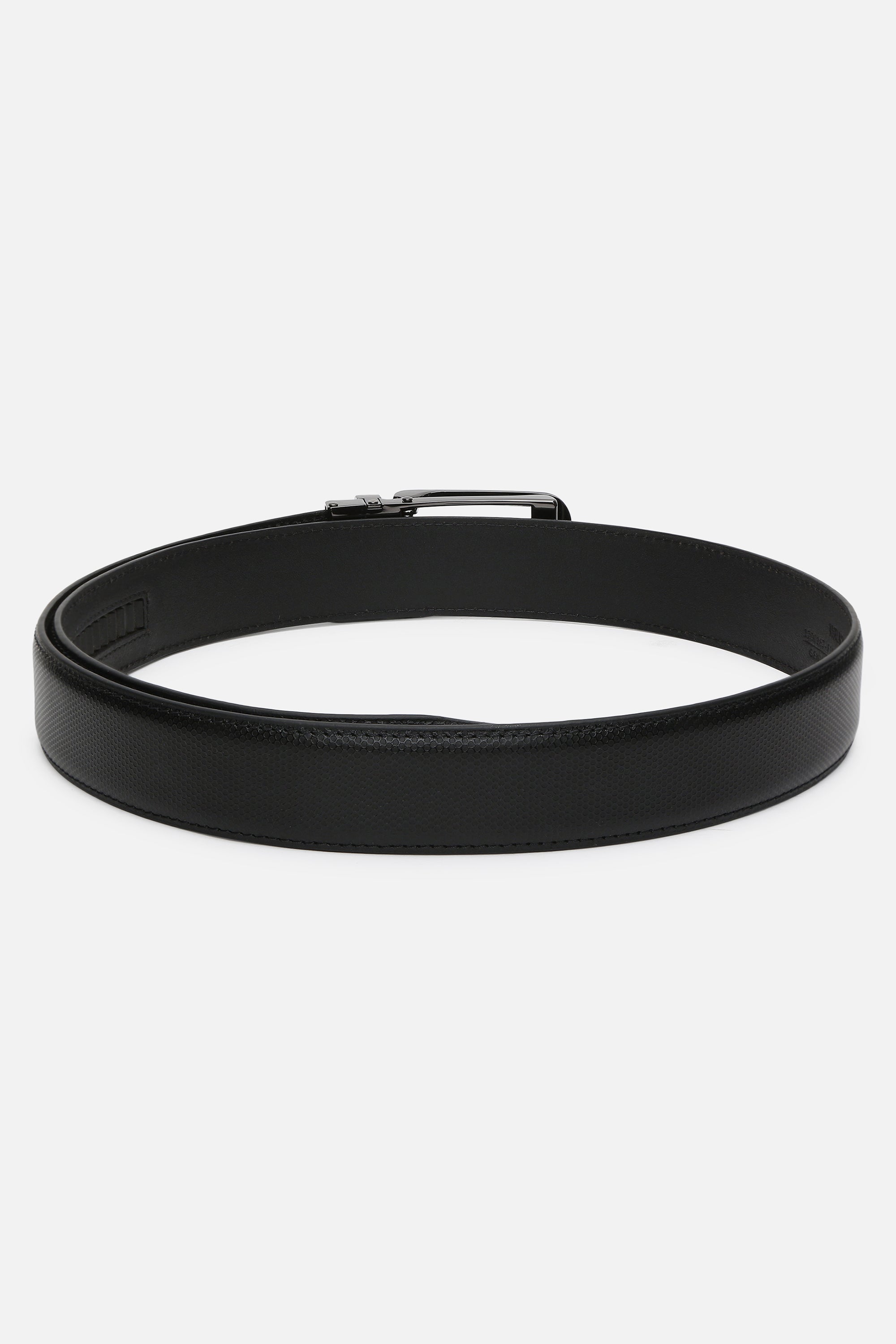 Men's Black Formal Leather Belt