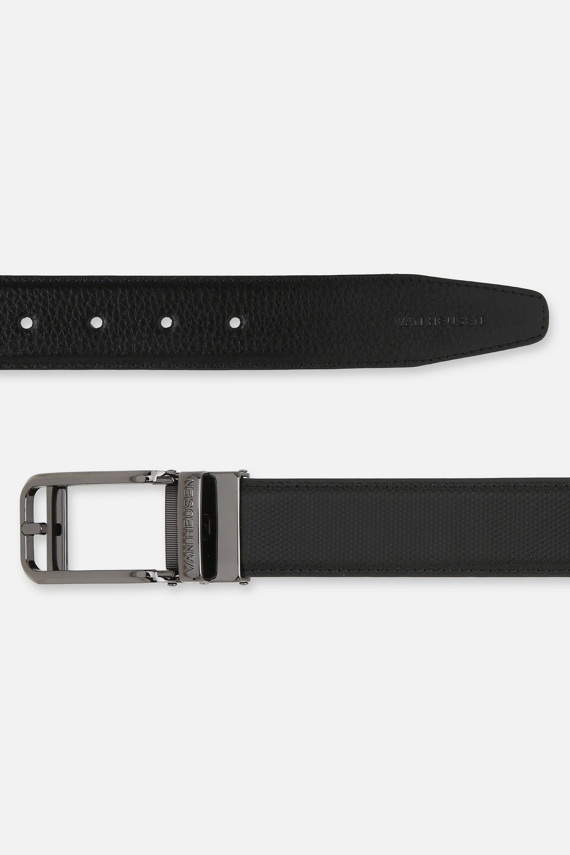 Men's Black Formal Leather Belt