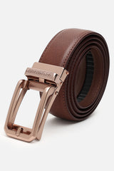 Men's Brown Formal Leather Belt
