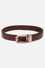 Men's Brown Formal Leather Belt