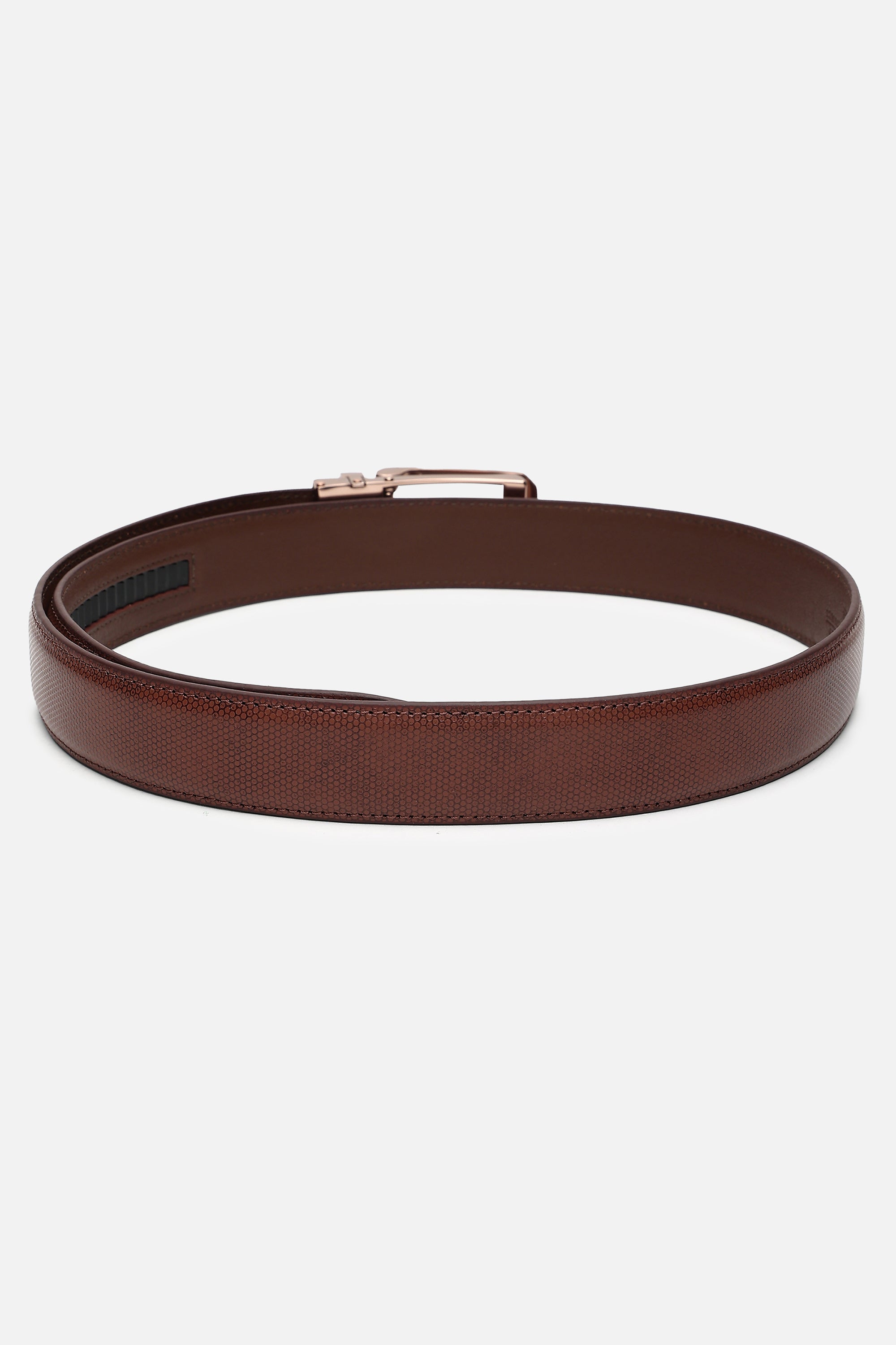 Men's Brown Formal Leather Belt