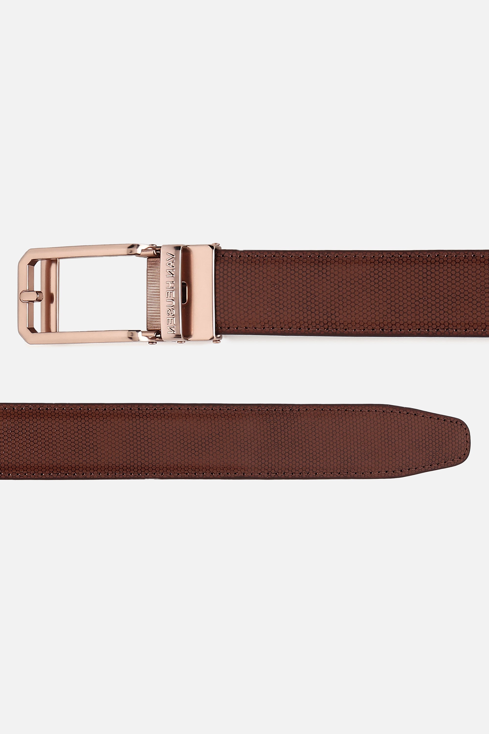 Men's Brown Formal Leather Belt