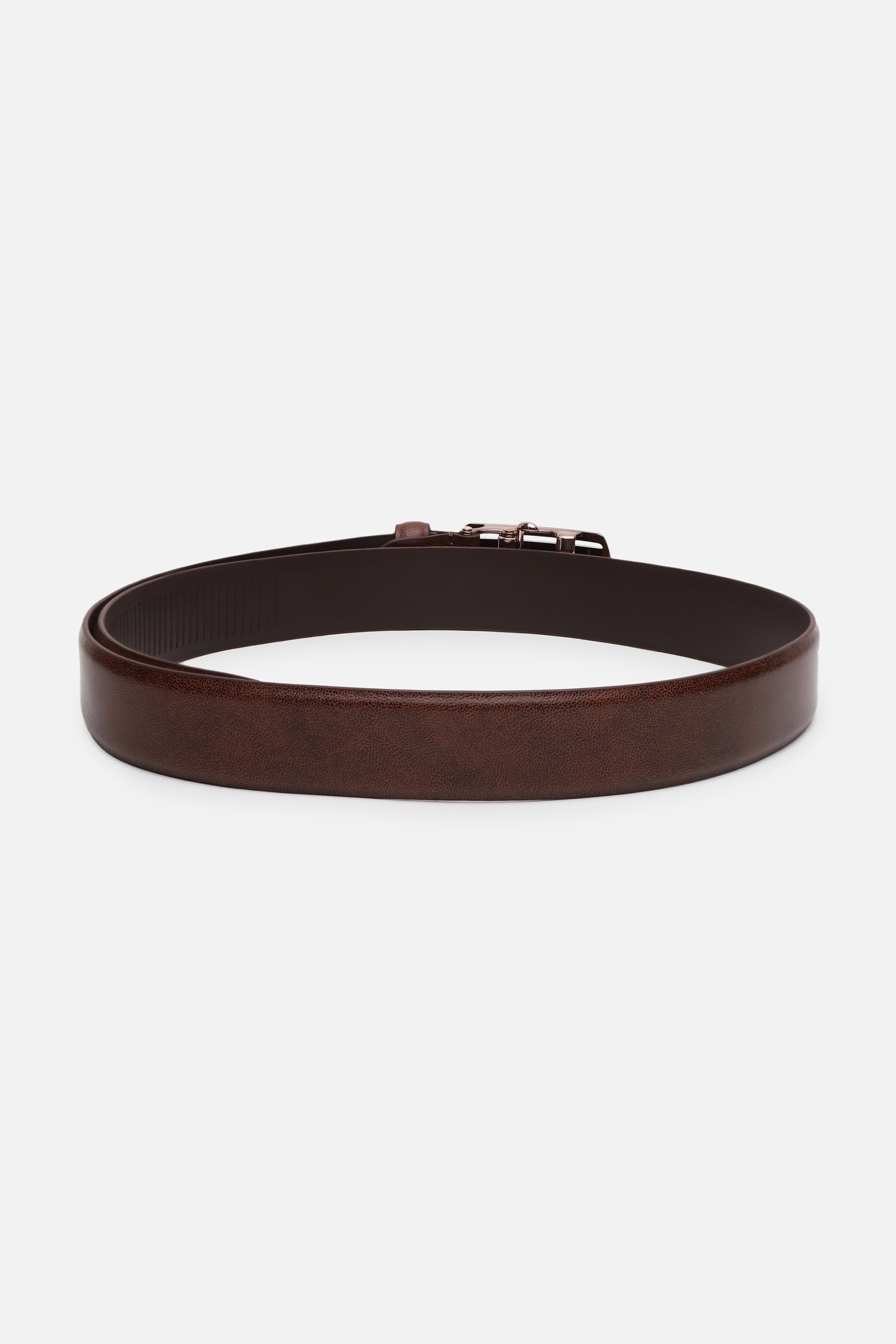 Men's Brown Formal Leather Belt