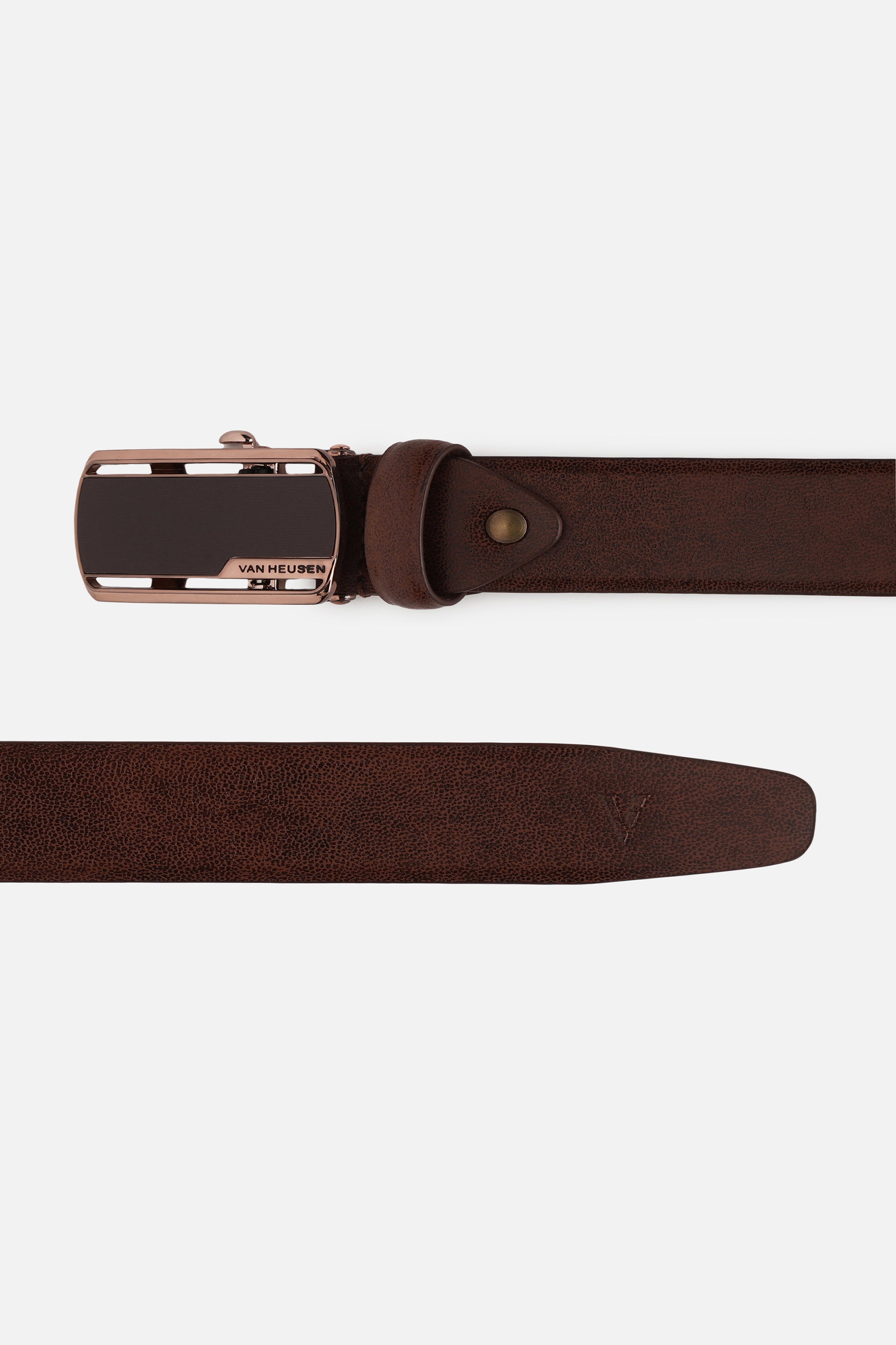 Men's Brown Formal Leather Belt