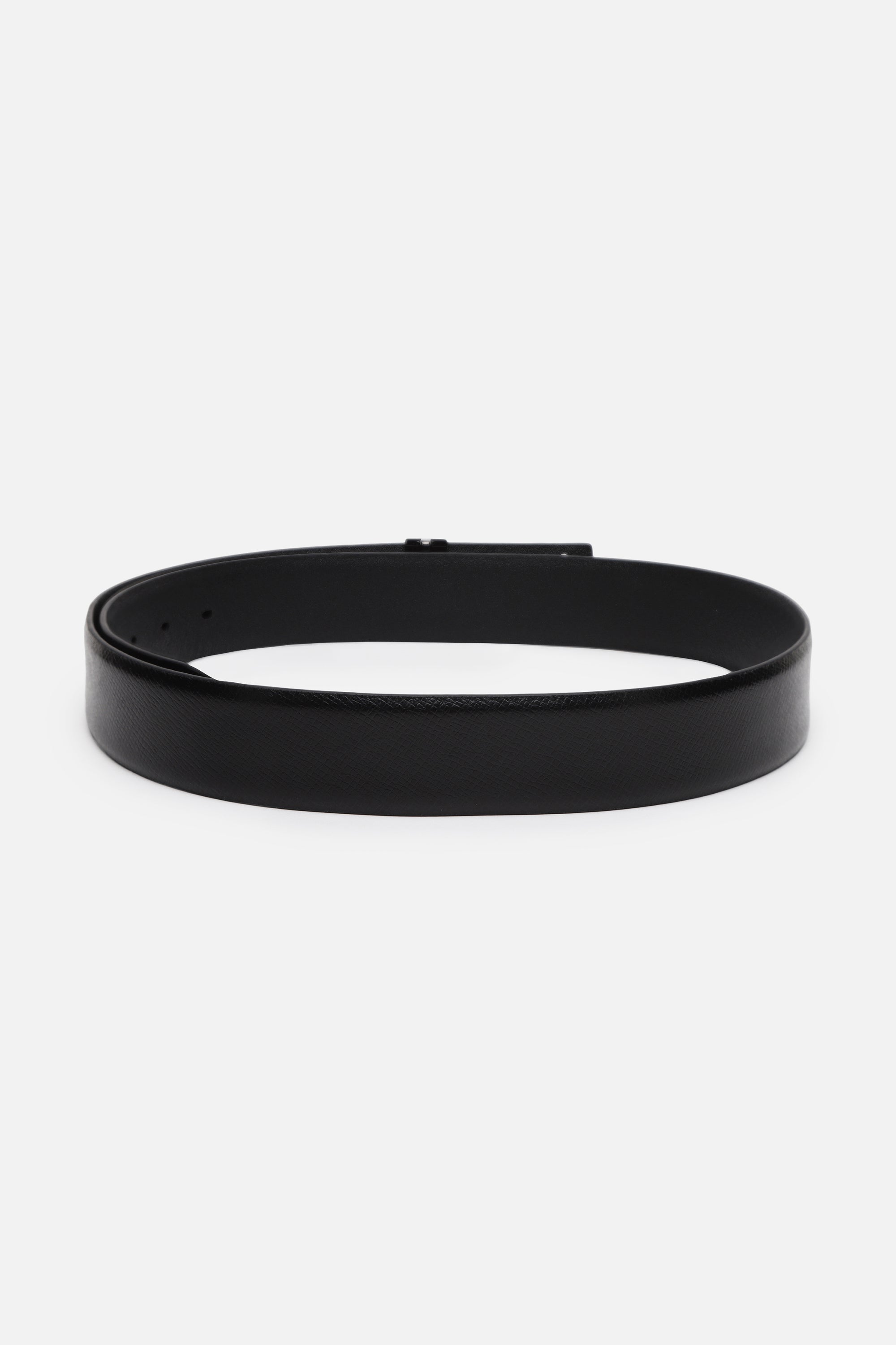 Men's Black Formal Leather Belt