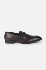 Men's Brown Formal Solid Loafers