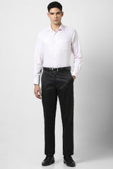 Men's Charcoal Regular Fit Trouser