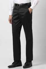 Men's Charcoal Regular Fit Trouser