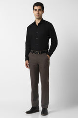 Men's Brown Slim Fit Trouser