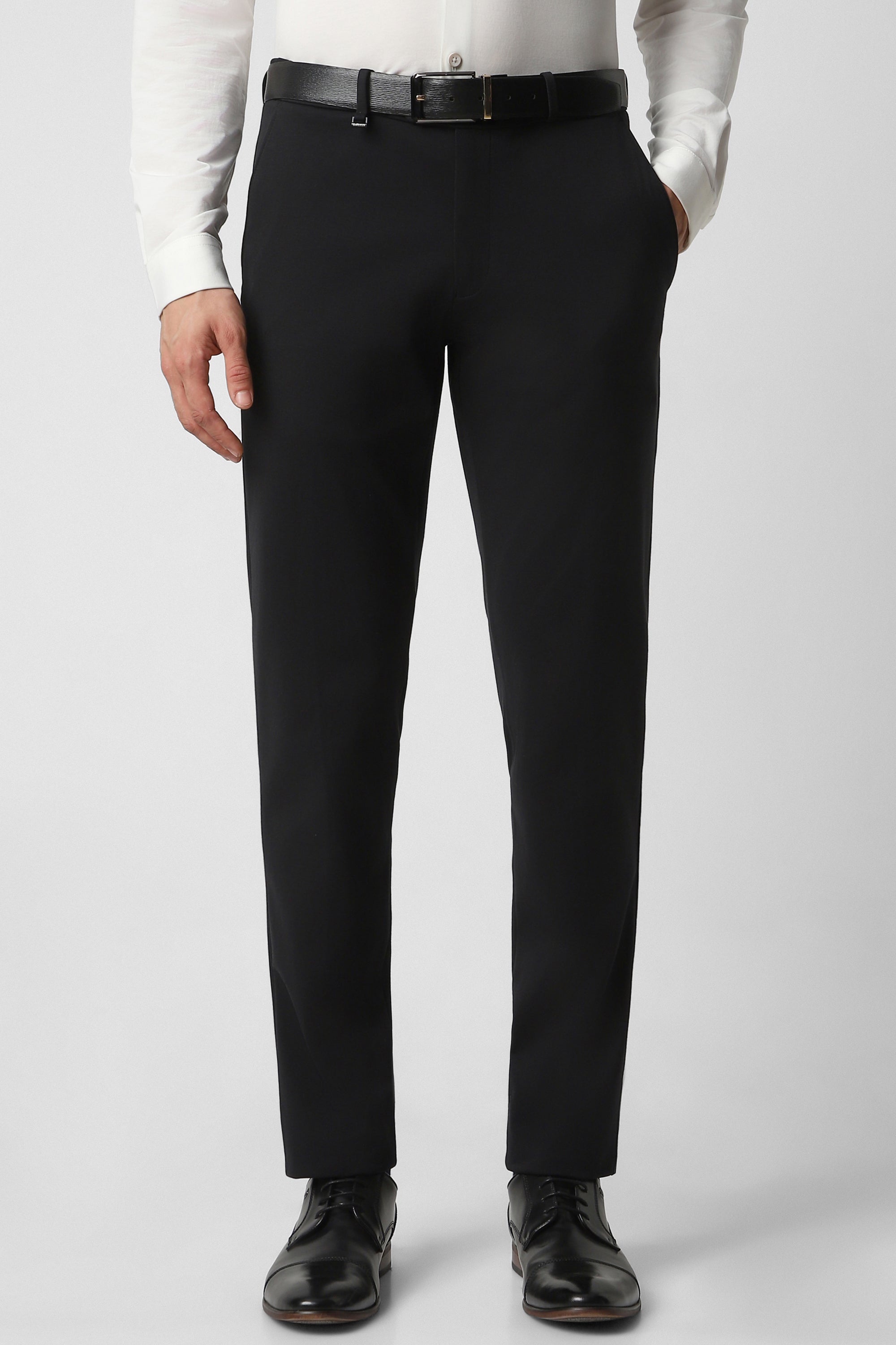 Men's Black Skinny Fit Trouser