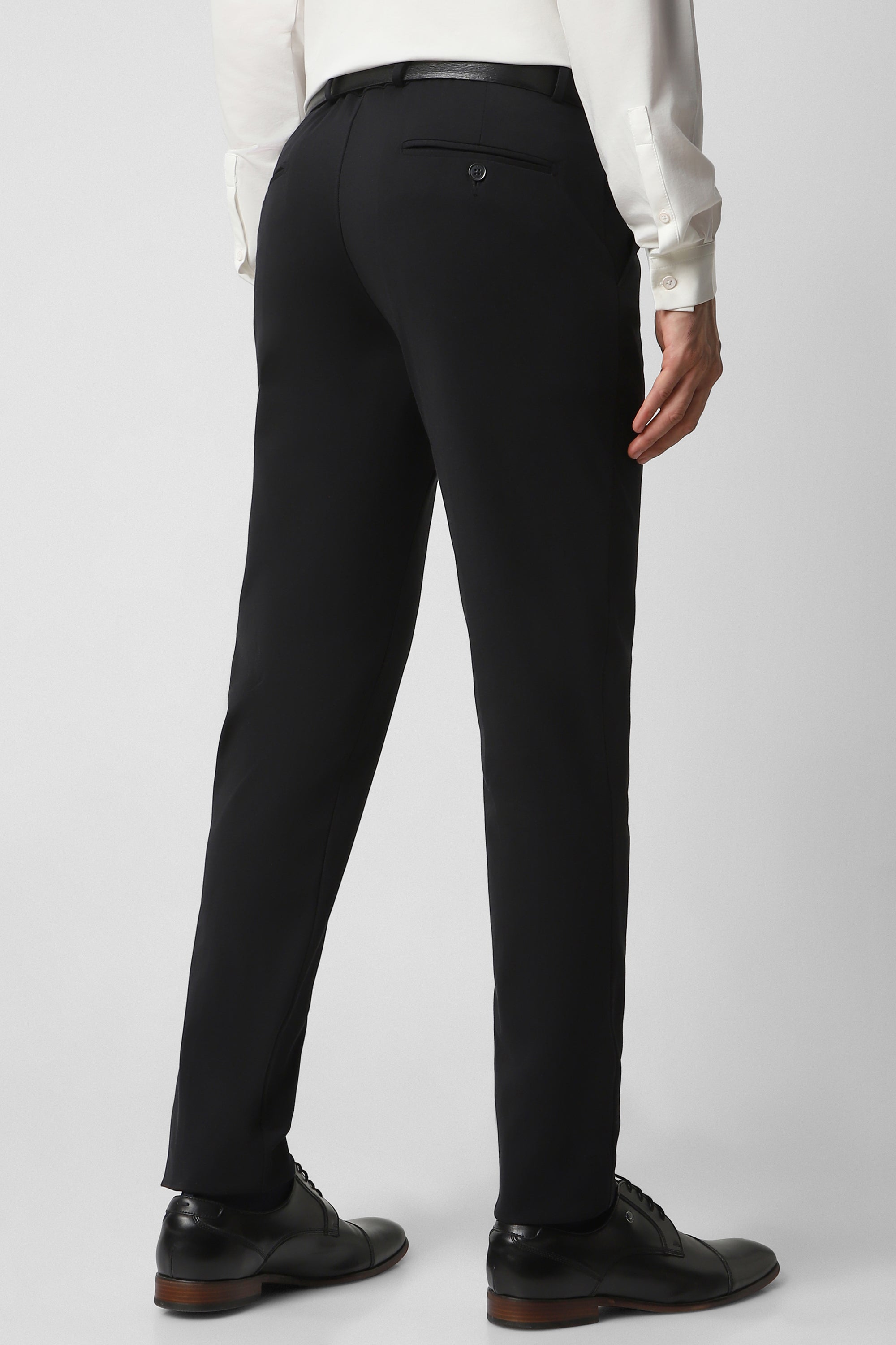 Men's Black Skinny Fit Trouser