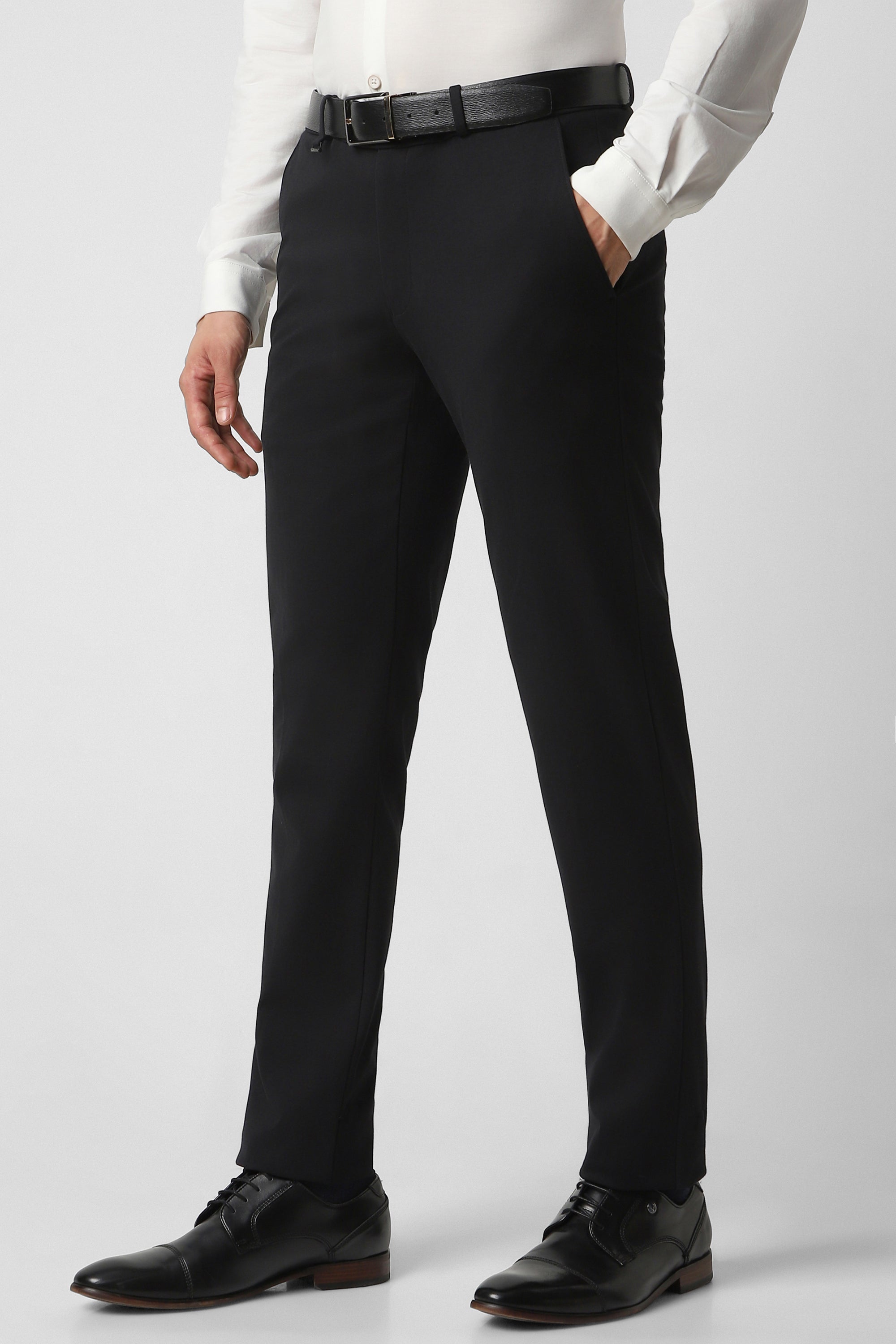 Men's Black Skinny Fit Trouser