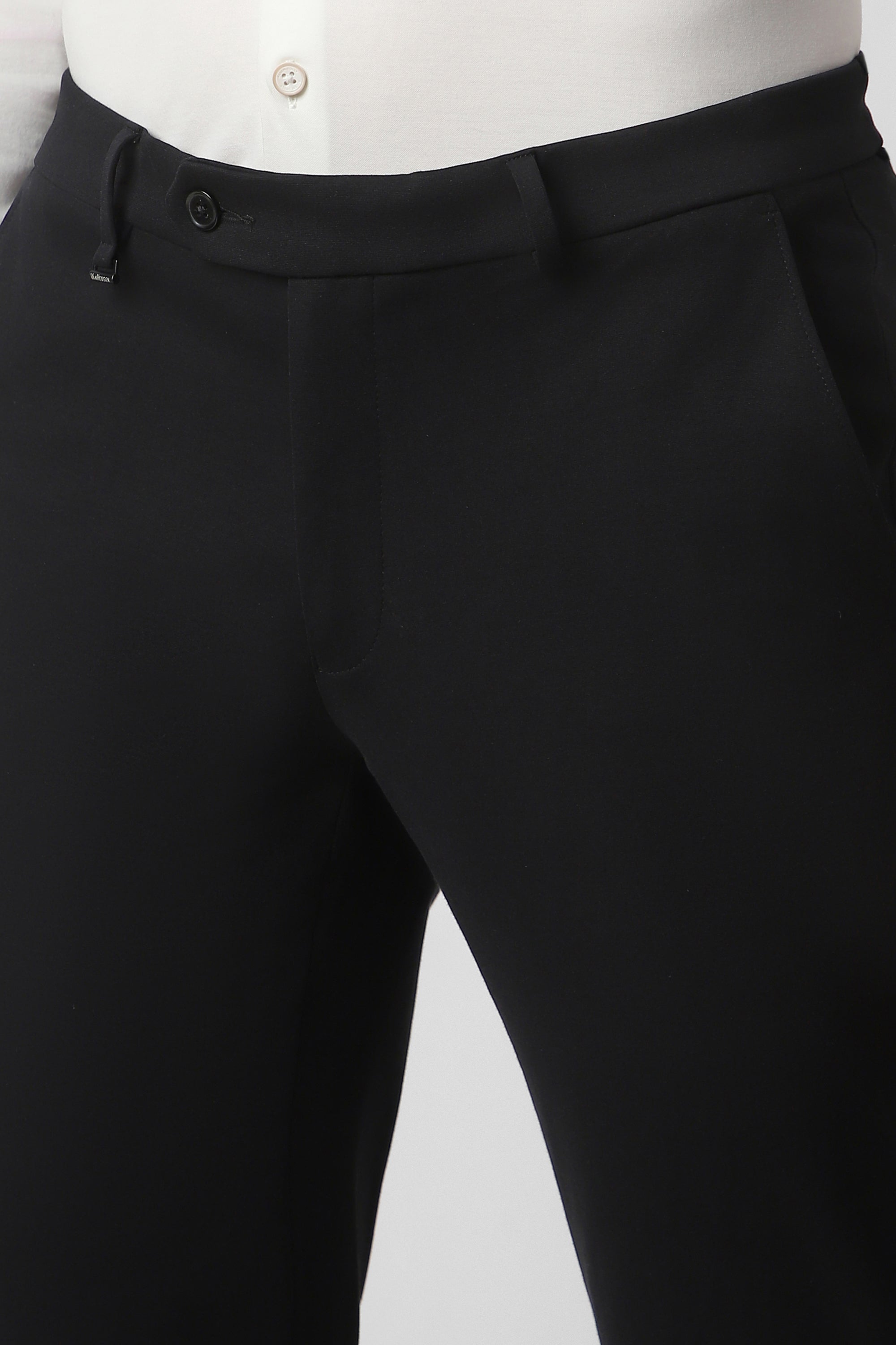 Men's Black Skinny Fit Trouser